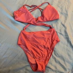 Aerie one piece cut out